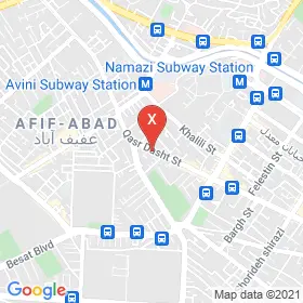 این نقشه، نشانی دکتر غلامرضا تدینی متخصص اعصاب و روان (روانپزشکی) در شهر شیراز است. در اینجا آماده پذیرایی، ویزیت، معاینه و ارایه خدمات به شما بیماران گرامی هستند.