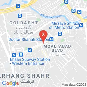 این نقشه، نشانی دکتر ژاله رنجبر متخصص زنان و زایمان و نازایی در شهر شیراز است. در اینجا آماده پذیرایی، ویزیت، معاینه و ارایه خدمات به شما بیماران گرامی هستند.