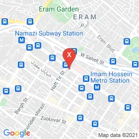 این نقشه، آدرس دکتر معصومه زارعی متخصص زنان و زایمان و نازایی در شهر شیراز است. در اینجا آماده پذیرایی، ویزیت، معاینه و ارایه خدمات به شما بیماران گرامی هستند.