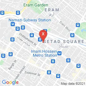 این نقشه، آدرس دکتر آرش طالعی متخصص جراحی عمومی در شهر شیراز است. در اینجا آماده پذیرایی، ویزیت، معاینه و ارایه خدمات به شما بیماران گرامی هستند.