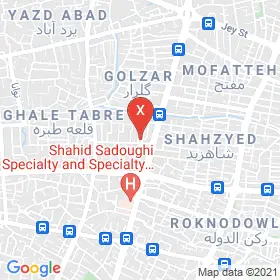 این نقشه، آدرس آزمایشگاه دکتر جنتی پور متخصص آزمایشگاه تشخیص طبی در شهر اصفهان است. در اینجا آماده پذیرایی، ویزیت، معاینه و ارایه خدمات به شما بیماران گرامی هستند.