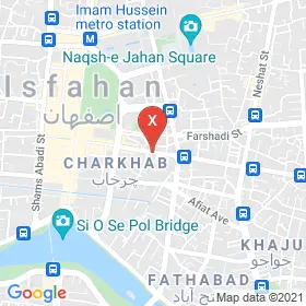 این نقشه، آدرس دکتر سعیدرضا خلیلیان متخصص بیماری های عفونی و گرمسیری در شهر اصفهان است. در اینجا آماده پذیرایی، ویزیت، معاینه و ارایه خدمات به شما بیماران گرامی هستند.