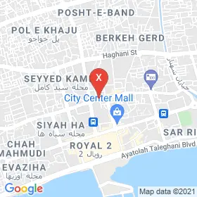 این نقشه، نشانی دکتر آرزو مسرور متخصص داخلی در شهر بندر عباس است. در اینجا آماده پذیرایی، ویزیت، معاینه و ارایه خدمات به شما بیماران گرامی هستند.