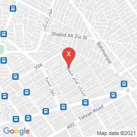 این نقشه، آدرس دکتر علی اکبر طاهری متخصص گوش حلق و بینی در شهر کرمان است. در اینجا آماده پذیرایی، ویزیت، معاینه و ارایه خدمات به شما بیماران گرامی هستند.