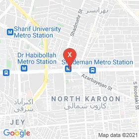 این نقشه، نشانی دکتر مهنوش اسماعیلی متخصص زنان و زایمان و نازایی در شهر تهران است. در اینجا آماده پذیرایی، ویزیت، معاینه و ارایه خدمات به شما بیماران گرامی هستند.