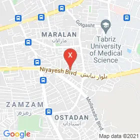 این نقشه، آدرس دکتر علی گل محمدی متخصص قلب و عروق؛ اینترونشنال کاردیولوژی در شهر تبریز است. در اینجا آماده پذیرایی، ویزیت، معاینه و ارایه خدمات به شما بیماران گرامی هستند.