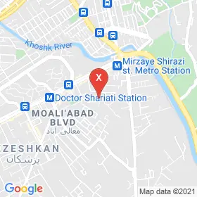 این نقشه، آدرس دکتر سارا عبداللهی کشکولی متخصص زنان و زایمان و نازایی در شهر شیراز است. در اینجا آماده پذیرایی، ویزیت، معاینه و ارایه خدمات به شما بیماران گرامی هستند.