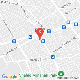 این نقشه، آدرس دکتر باقر بحرینی متخصص گوش حلق و بینی در شهر کرمان است. در اینجا آماده پذیرایی، ویزیت، معاینه و ارایه خدمات به شما بیماران گرامی هستند.