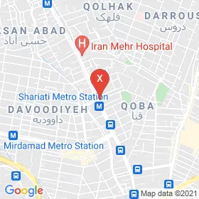 این نقشه، نشانی دکتر احمدعلی فردوسی متخصص چشم پزشکی؛ جراح چشم در شهر تهران است. در اینجا آماده پذیرایی، ویزیت، معاینه و ارایه خدمات به شما بیماران گرامی هستند.