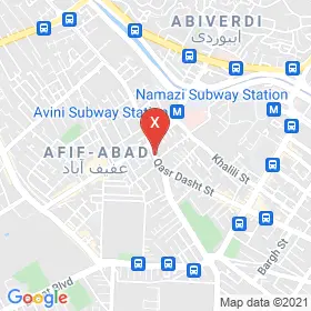 این نقشه، آدرس دکتر امیررضا غیثی متخصص طب فیزیکی و توانبخشی در شهر شیراز است. در اینجا آماده پذیرایی، ویزیت، معاینه و ارایه خدمات به شما بیماران گرامی هستند.
