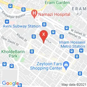 این نقشه، آدرس دکتر یلدا مظلوم متخصص قلب و عروق در شهر شیراز است. در اینجا آماده پذیرایی، ویزیت، معاینه و ارایه خدمات به شما بیماران گرامی هستند.