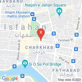 این نقشه، آدرس دکتر داریوش دادگستر متخصص جراحی عمومی در شهر اصفهان است. در اینجا آماده پذیرایی، ویزیت، معاینه و ارایه خدمات به شما بیماران گرامی هستند.