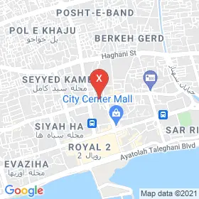 این نقشه، نشانی دکتر عبدالرضا مقصودی متخصص چشم پزشکی در شهر بندر عباس است. در اینجا آماده پذیرایی، ویزیت، معاینه و ارایه خدمات به شما بیماران گرامی هستند.
