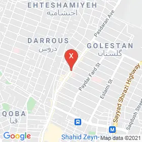 این نقشه، آدرس دکتر محمدرضا جمشیدی متخصص چشم پزشکی؛ قرنیه در شهر تهران است. در اینجا آماده پذیرایی، ویزیت، معاینه و ارایه خدمات به شما بیماران گرامی هستند.