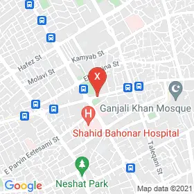 این نقشه، آدرس دکتر نوشیروان خضری مقدم متخصص پزشک عمومی در شهر کرمان است. در اینجا آماده پذیرایی، ویزیت، معاینه و ارایه خدمات به شما بیماران گرامی هستند.