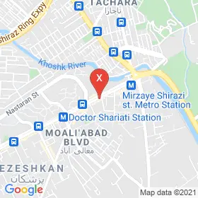 این نقشه، نشانی دکتر حمیدرضا معظم متخصص کودکان و نوزادان در شهر شیراز است. در اینجا آماده پذیرایی، ویزیت، معاینه و ارایه خدمات به شما بیماران گرامی هستند.