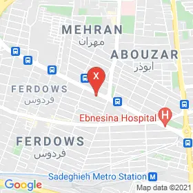این نقشه، آدرس دکتر مجید احمدپور متخصص گوش حلق و بینی در شهر تهران است. در اینجا آماده پذیرایی، ویزیت، معاینه و ارایه خدمات به شما بیماران گرامی هستند.