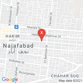 این نقشه، نشانی دکتر سعید صادقی متخصص دندانپزشک در شهر نجف‌آباد است. در اینجا آماده پذیرایی، ویزیت، معاینه و ارایه خدمات به شما بیماران گرامی هستند.