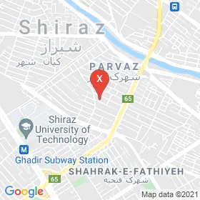 این نقشه، آدرس کاردرمانی و گفتاردرمانی سپیده متخصص  در شهر شیراز است. در اینجا آماده پذیرایی، ویزیت، معاینه و ارایه خدمات به شما بیماران گرامی هستند.
