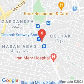 این نقشه، نشانی دکتر شیرین پزشکی متخصص زنان، زایمان و نازایی؛ نازایی و لاپاراسکوپی پیشرفته در شهر تهران است. در اینجا آماده پذیرایی، ویزیت، معاینه و ارایه خدمات به شما بیماران گرامی هستند.